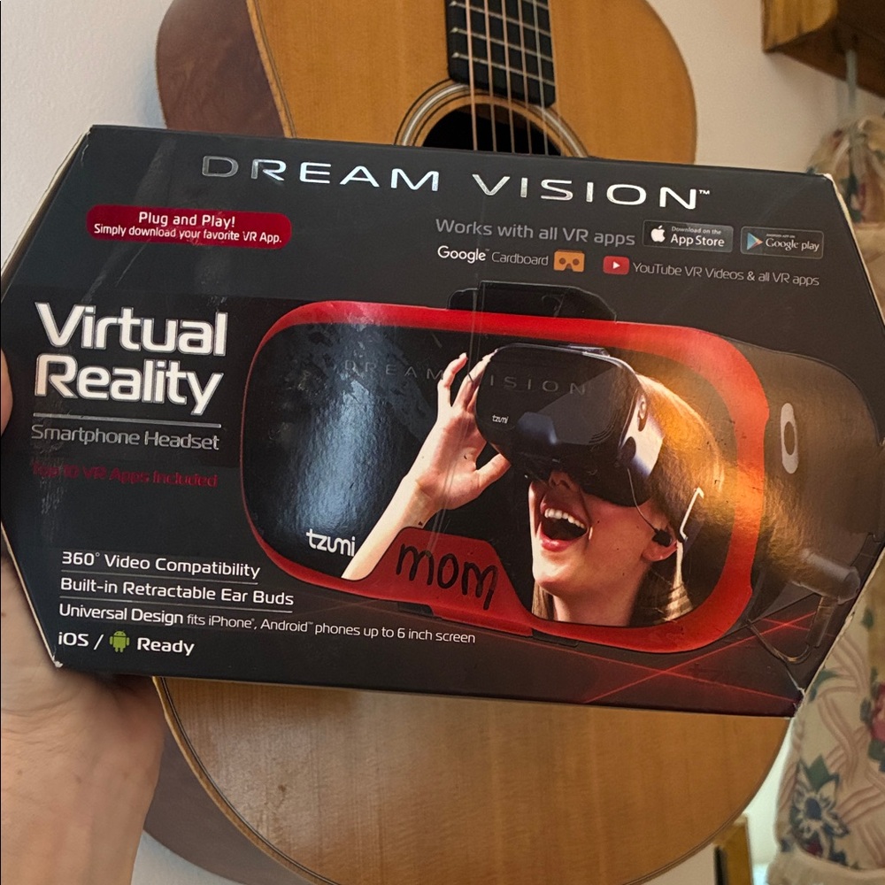 Black Smartphone VR Headset